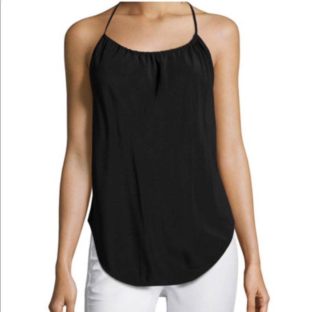 Rag & Bone Silk Halter Camisole in Black Size XS